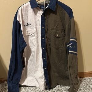 Wrangler Multicolor Casual Button Down Shirt